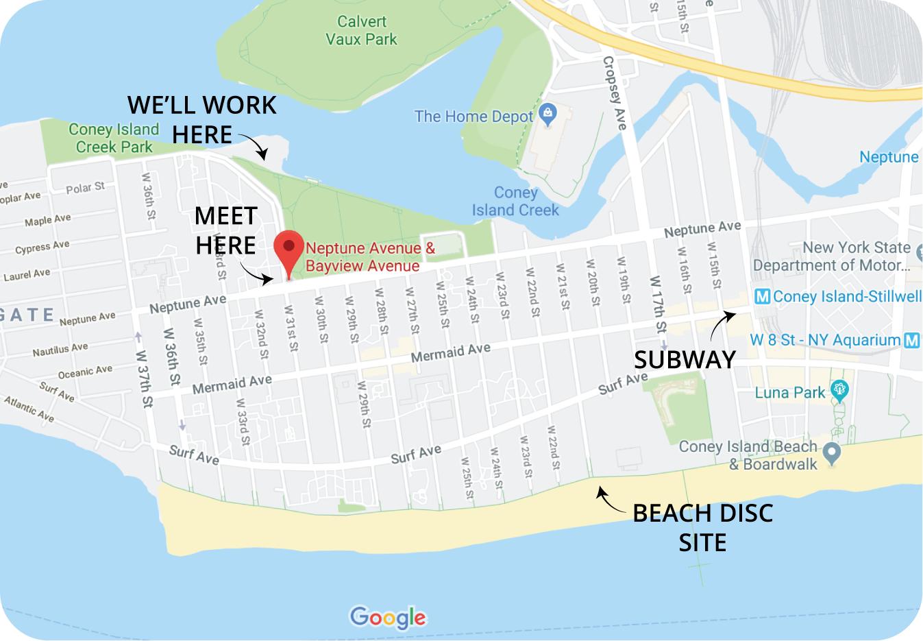 Creek Map